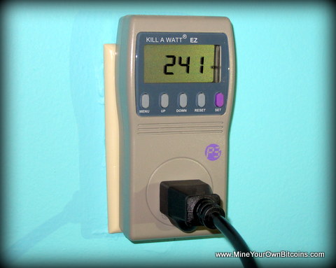 Kill-a-Watt power meter